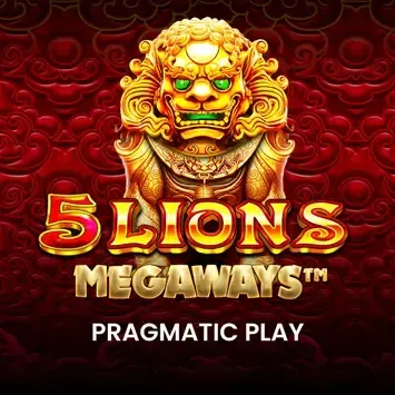 Permainan kasino Volatiliti Tinggi 5 Lions Megaways di Dragonara