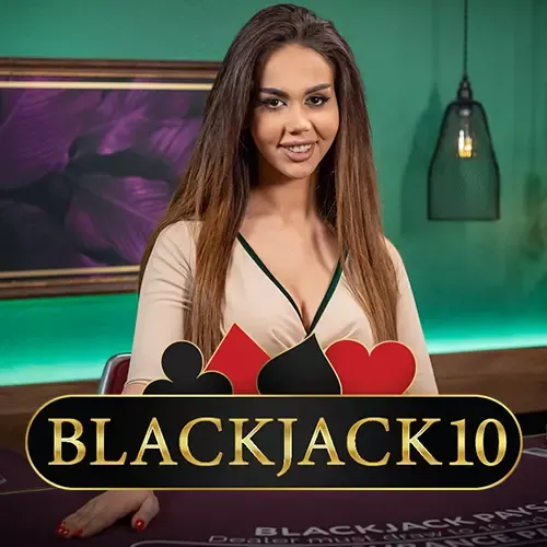 Juego de Casino en Vivo Blackjack 10 di Dragonara