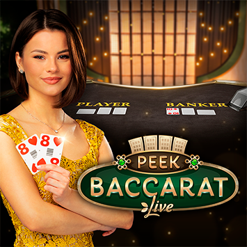 Juego de Casino en Vivo Peek Baccarat di Dragonara